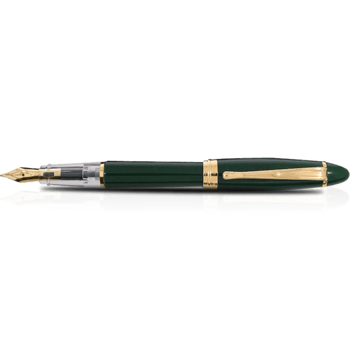 Aurora Ipsilon Demo Colors Fountain Pen - Dreamer Green PLUS matching Green color ink bottle - Pen Boutique Ltd
