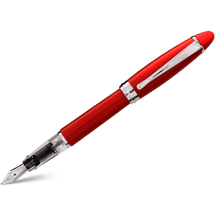Aurora Ipsilon Demo Colors Fountain Pen - Passionate Red PLUS matching Red ink bottle. - Pen Boutique Ltd