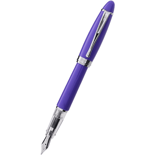 Aurora Ipsilon Demo Colors Fountain Pen - Wise Purple PLUS Purple color ink bottle. - Pen Boutique Ltd