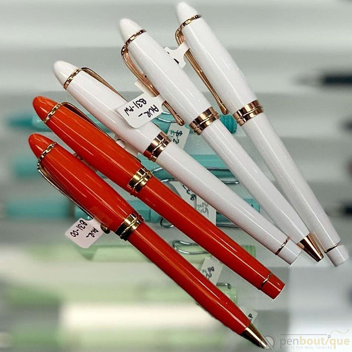 Aurora Ipsilon Fountain Pen - Seasons - Autumn Orange - Yellow Gold Trim - Pen Boutique Ltd
