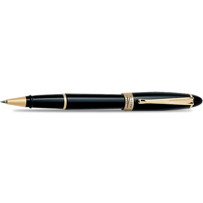 Aurora Ipsilon Rollerball Pen - Black - Pen Boutique Ltd