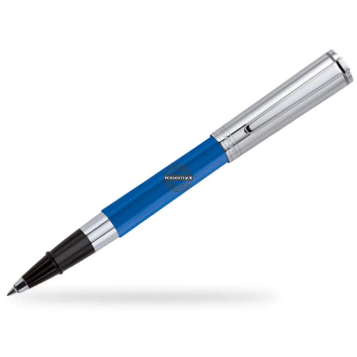Aurora TU Rollerball Pen - Blue - Chrome - Pen Boutique Ltd