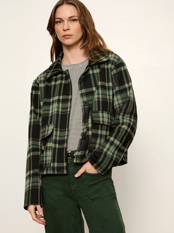 Avid Plaid Jacket Evergreen Plaid