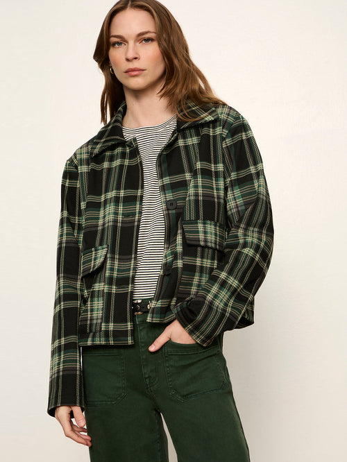 Avid Plaid Jacket Evergreen Plaid