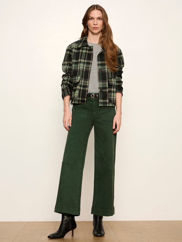 Avid Plaid Jacket Evergreen Plaid