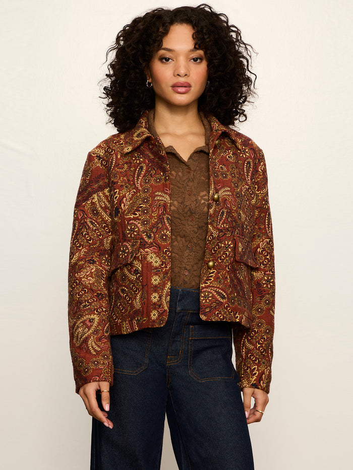 Avid Tapestry Jacket Gilded Gold
