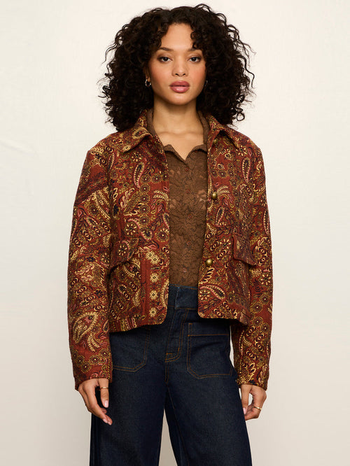 Avid Tapestry Jacket Gilded Gold