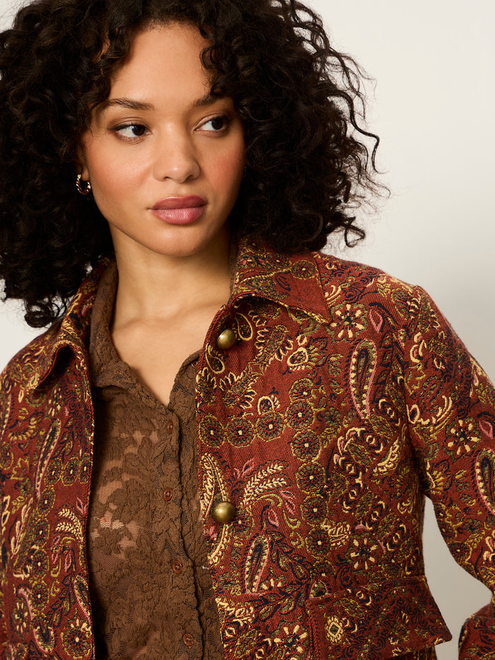 Avid Tapestry Jacket Gilded Gold