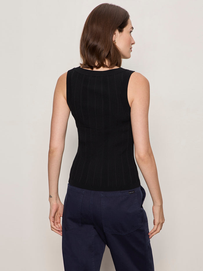 Back To Bare Tank Black