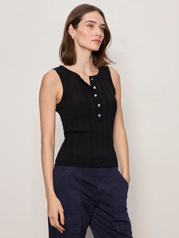 Back To Bare Tank Black