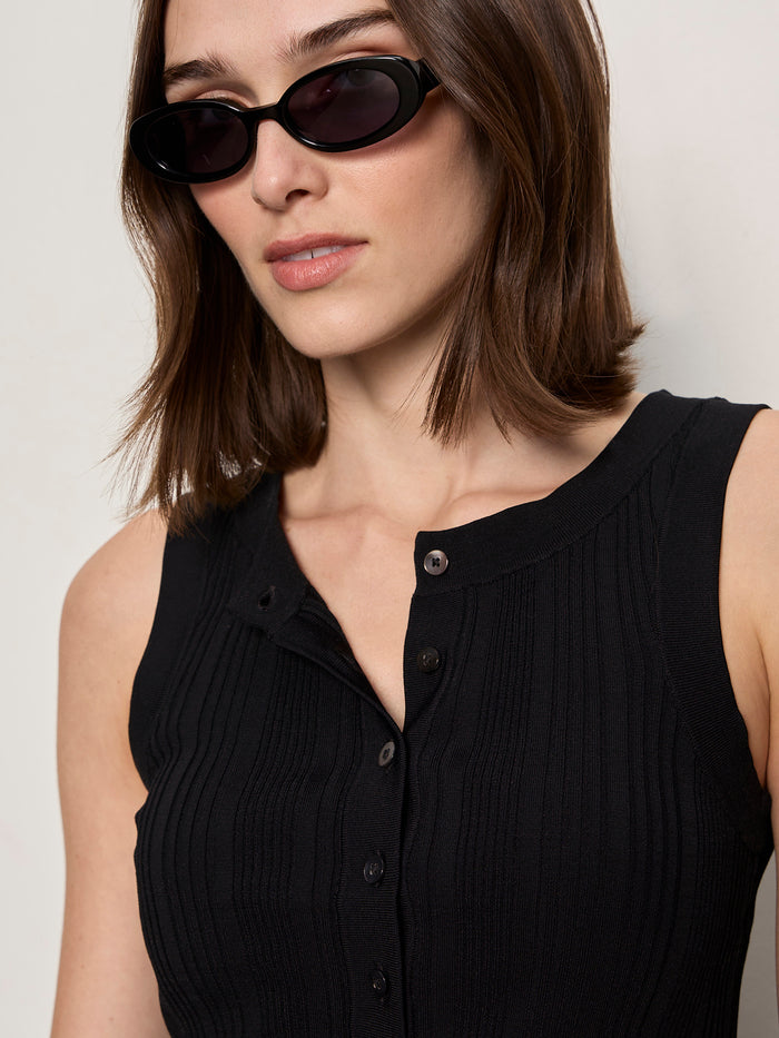 Back To Bare Tank Black