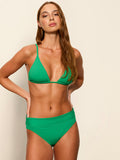 Banded Hipster Bikini Bottom Green