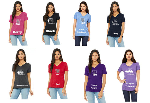 Bella Relaxed Jersey V-Neck 6405