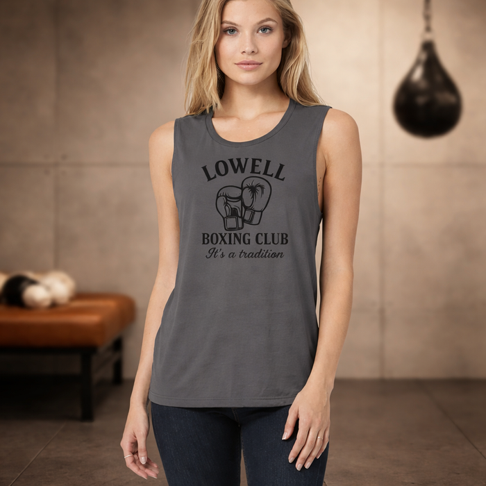 BELLA+CANVAS® Women’s Flowy Scoop Muscle Tank