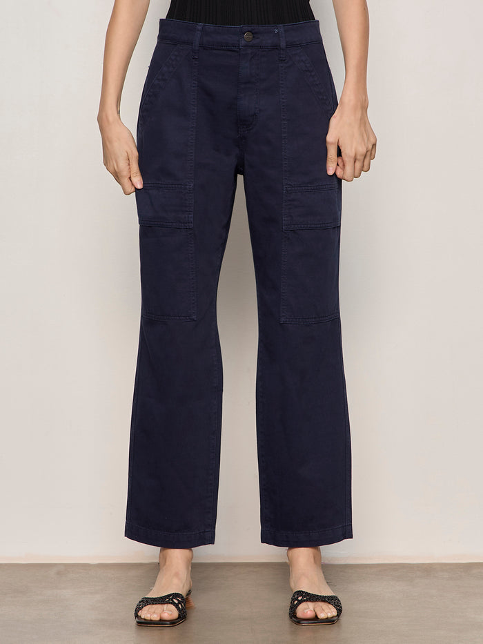 Boyfriend Utility Pant Navy Blazer