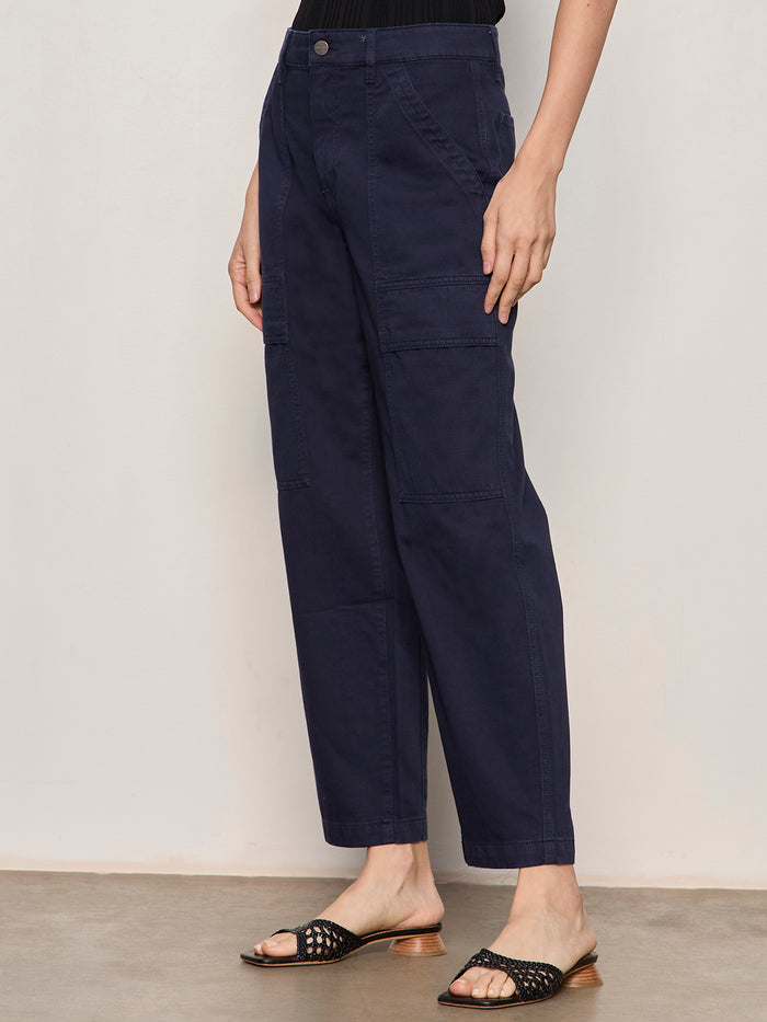 Boyfriend Utility Pant Navy Blazer