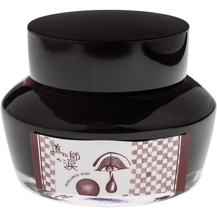 Bungubox Ink Bottle - Clown Teardrop Ruby - 50ml - Pen Boutique Ltd