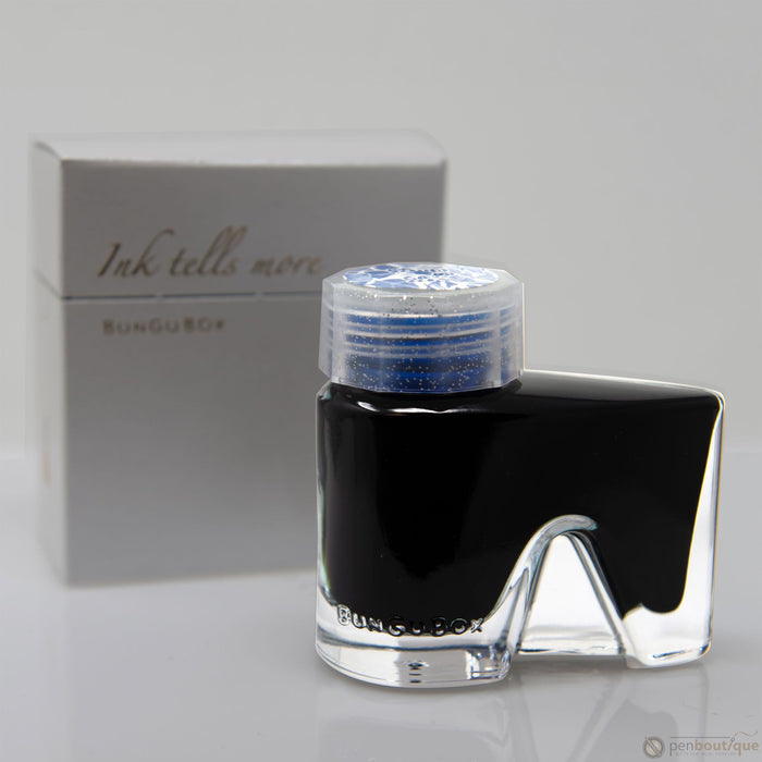 Bungubox Ink Bottle - Omaezaki Ruri-Umi - 30ml - Pen Boutique Ltd