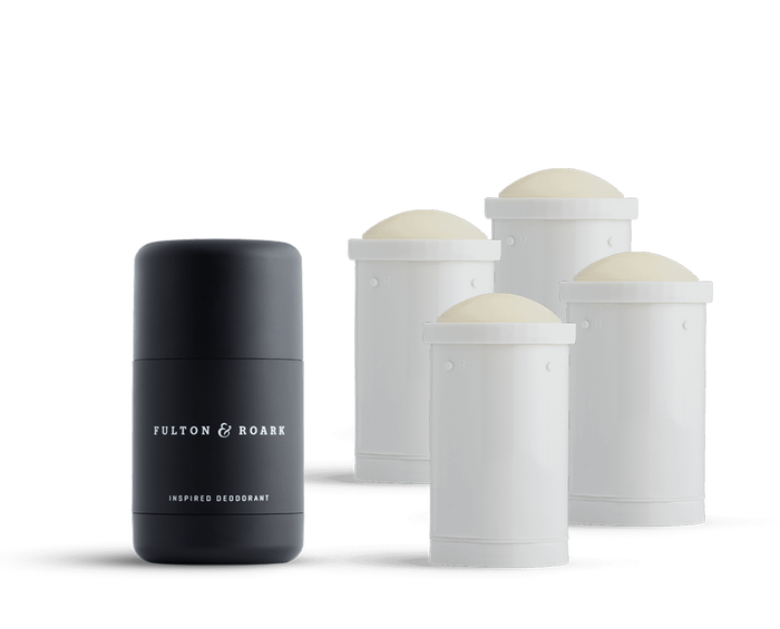 Deodorant with 4 refills