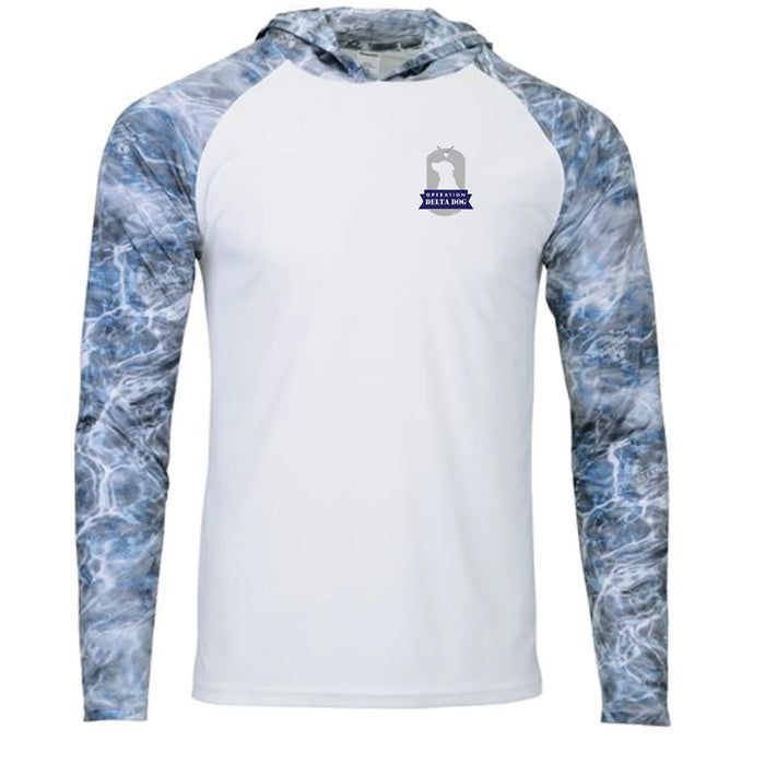 Camo Long Sleeve Hoodie Light Weight