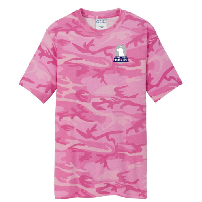 Camo PC54C Port & Company® Core Cotton Tee