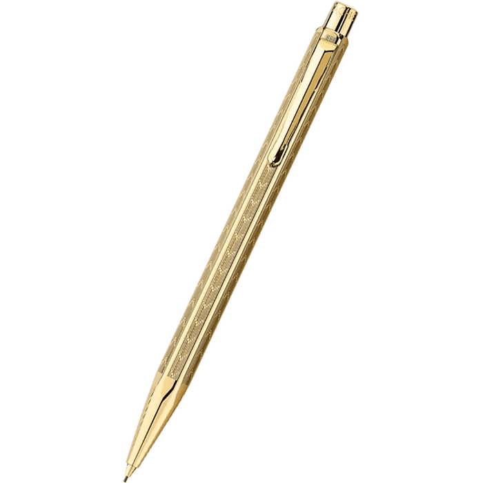 Caran d Ache Ecridor Mechanical Pencil - Chevron Gilded - Pen Boutique Ltd