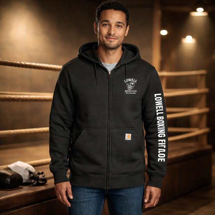 Carhartt® Rain Defender® Paxton Heavyweight Hooded Zip-Front Sweatshirt