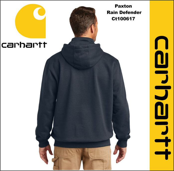 Carhartt ® Rain Defender ® Paxton Heavyweight Hooded Zip Mock Sweatshirt