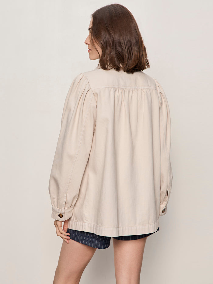 Carrie Denim Jacket Dark Opal