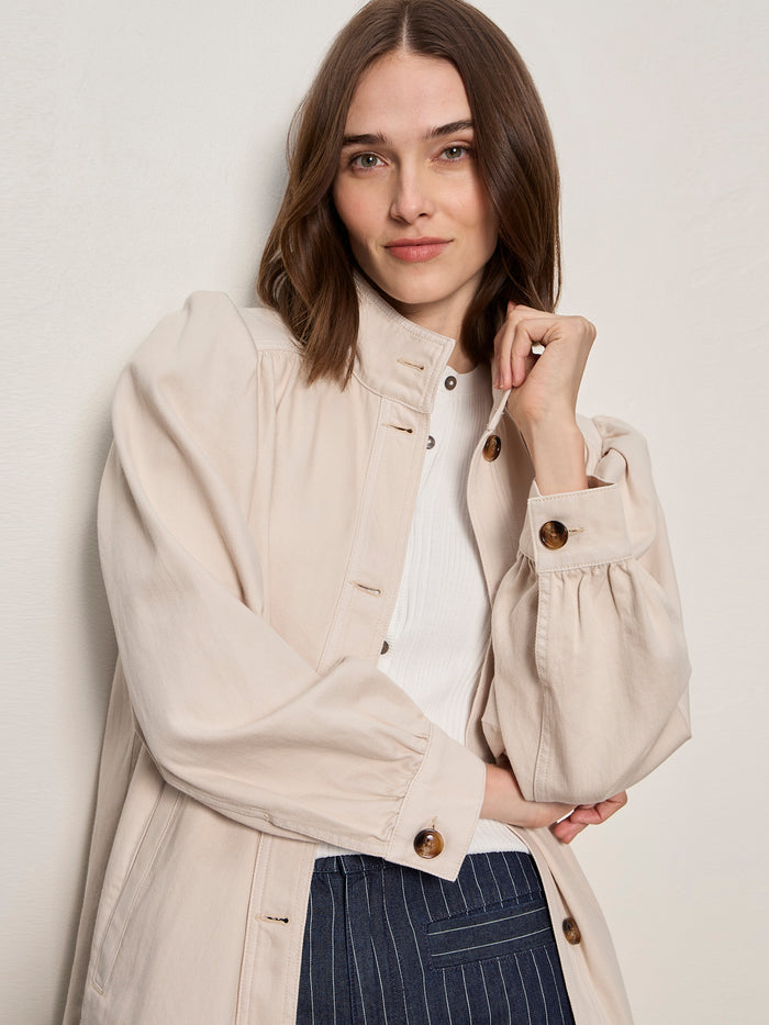 Carrie Denim Jacket Dark Opal