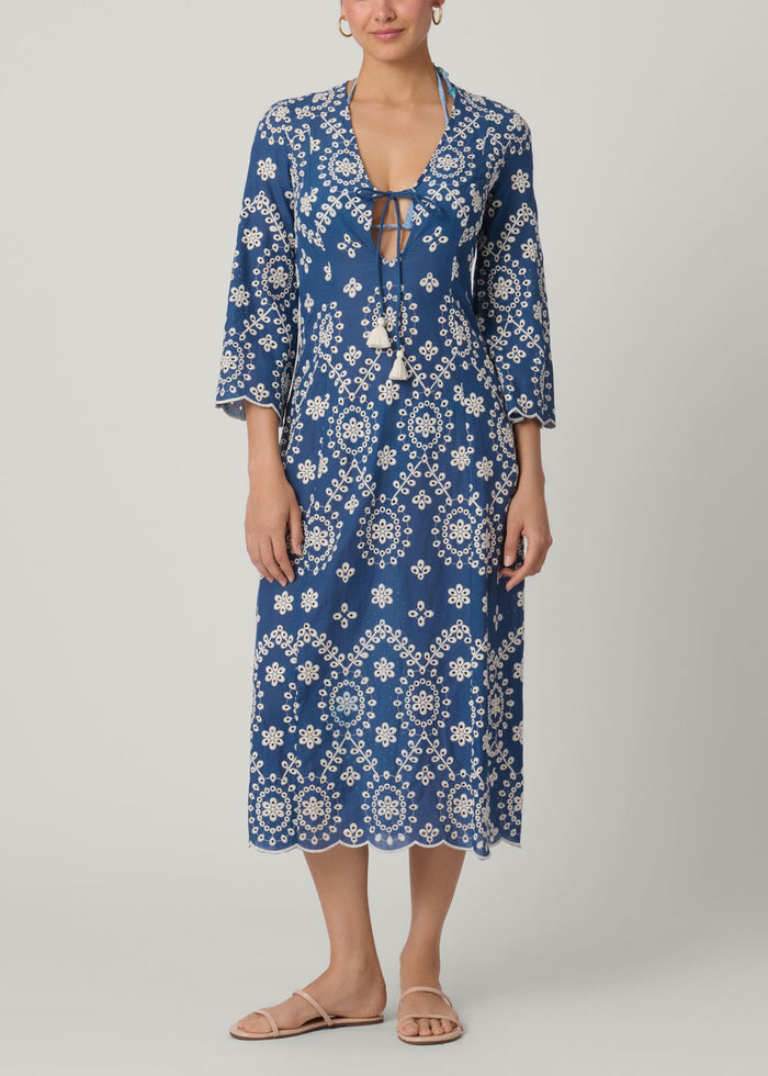 Chambray Cannes Maxi Dress