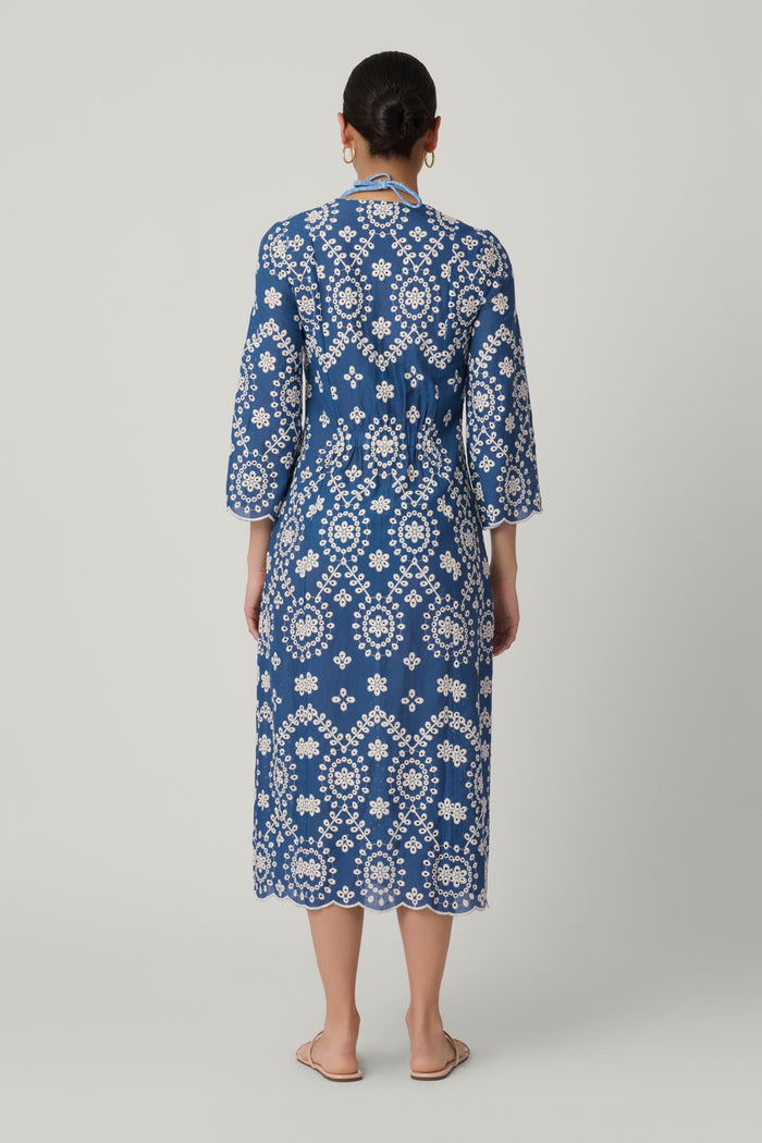 Chambray Cannes Maxi Dress