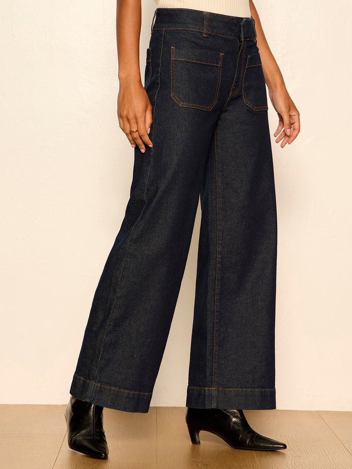 Chelsea Wide Leg Jean Too Much