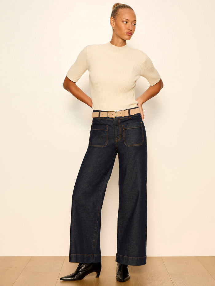 Chelsea Wide Leg Jean Too Much