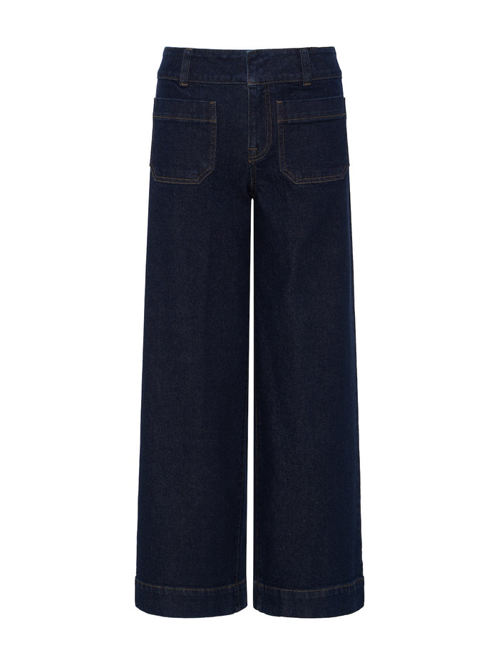 Chelsea Wide Leg Jean Too Much