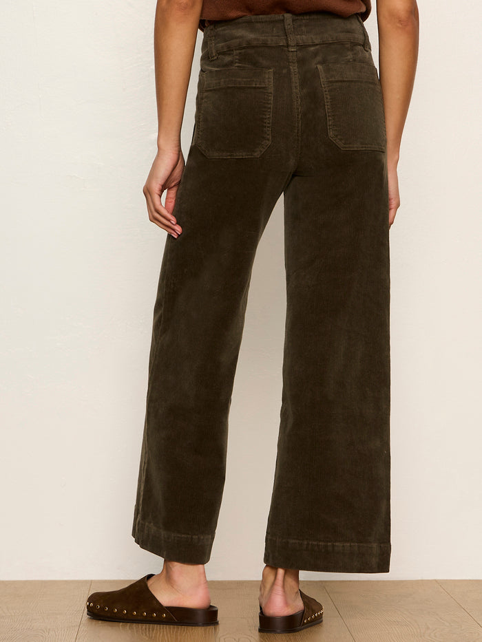 Chelsea Wide Leg Pant Kalamata