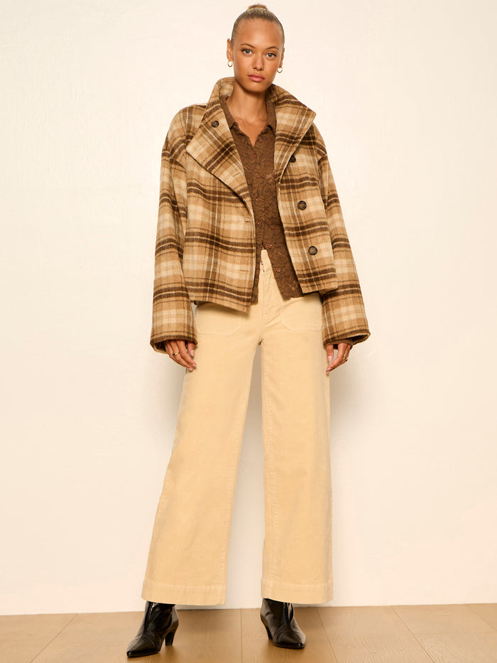 Chelsea Wide Leg Pant Light Goldie