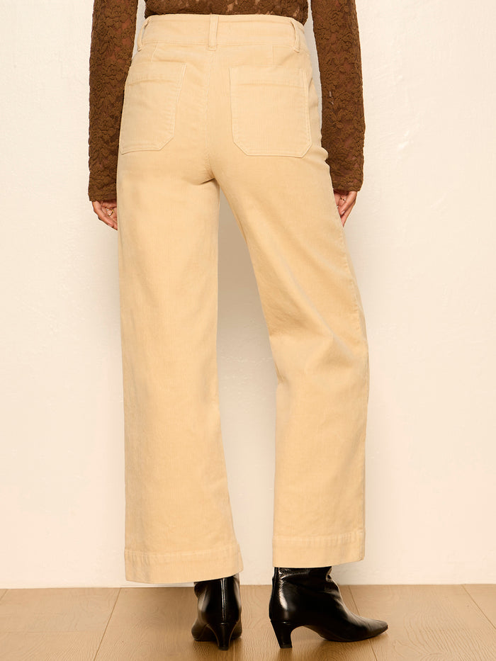 Chelsea Wide Leg Pant Light Goldie