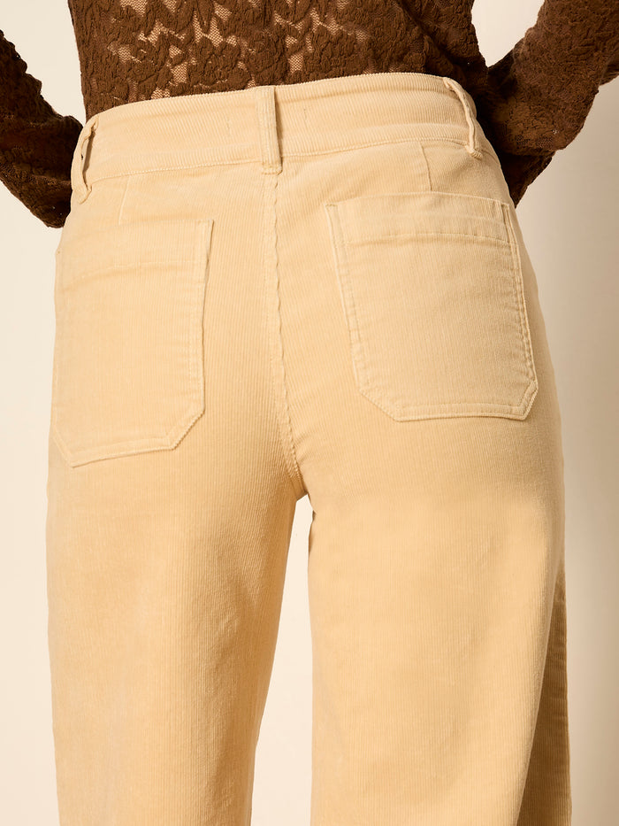 Chelsea Wide Leg Pant Light Goldie