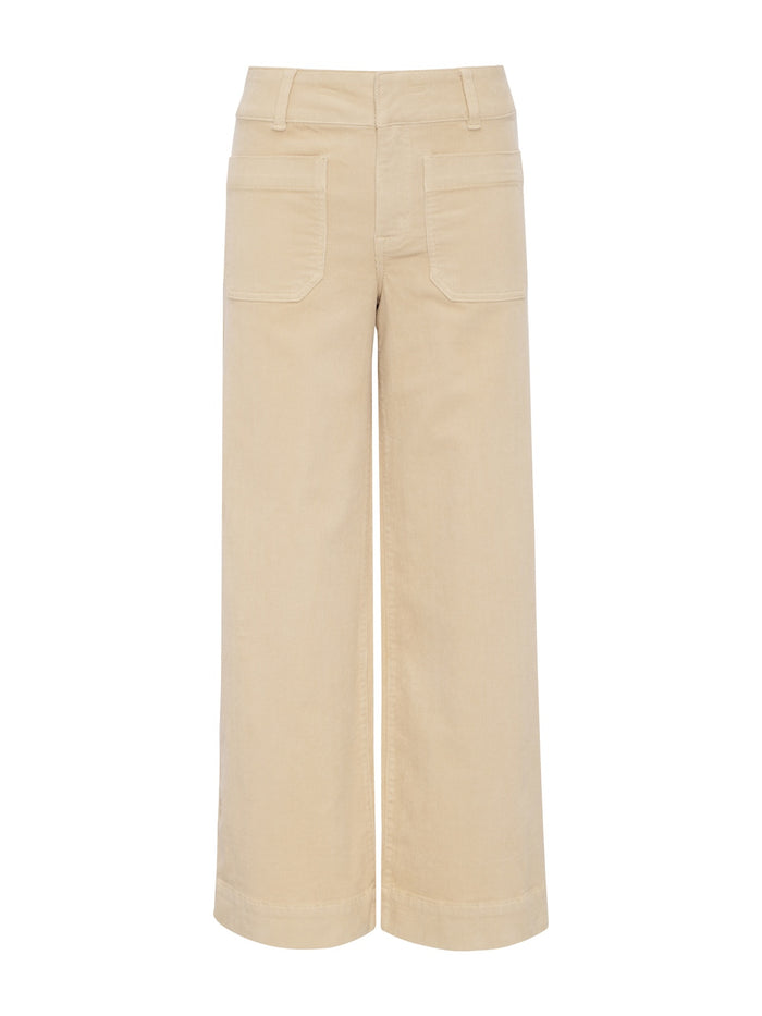 Chelsea Wide Leg Pant Light Goldie