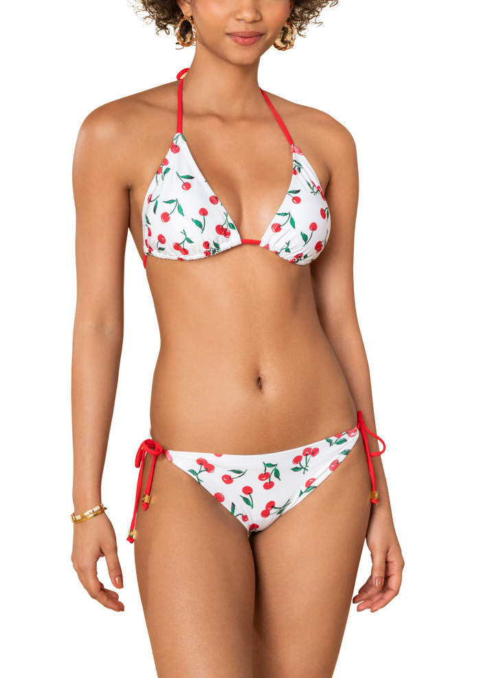 Classic Anniversary Cherries Clean Triangle Top