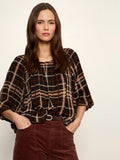 Cloud Nine Top Cinder Plaid