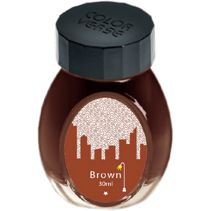 Colorverse Ink - Office Series - Brown - 30ml - Pen Boutique Ltd