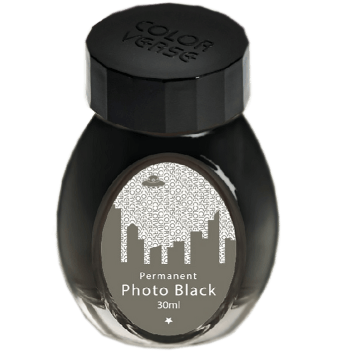 Colorverse Ink - Office Series - Permanent Photo Black - 30ml - Pen Boutique Ltd