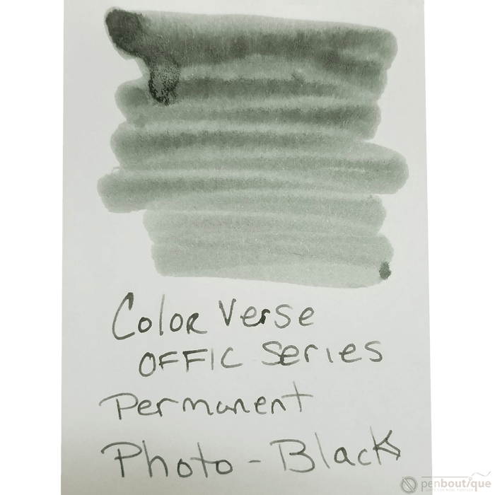 Colorverse Ink - Office Series - Permanent Photo Black - 30ml - Pen Boutique Ltd