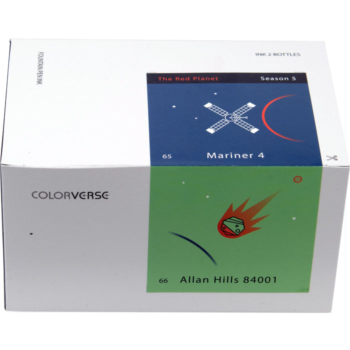 Colorverse Ink - The Red Planet - Mariner 4 & Allan Hills 84001 - Pen Boutique Ltd
