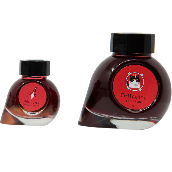 Colorverse Ink - Trailblazer In Space - Félicette & Félicette Glistening version - Pen Boutique Ltd