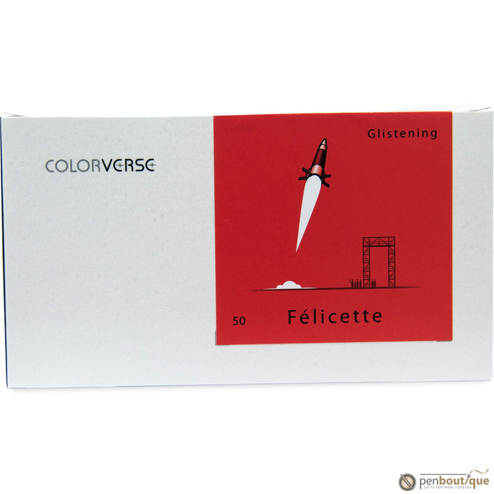 Colorverse Ink - Trailblazer In Space - Félicette & Félicette Glistening version - Pen Boutique Ltd