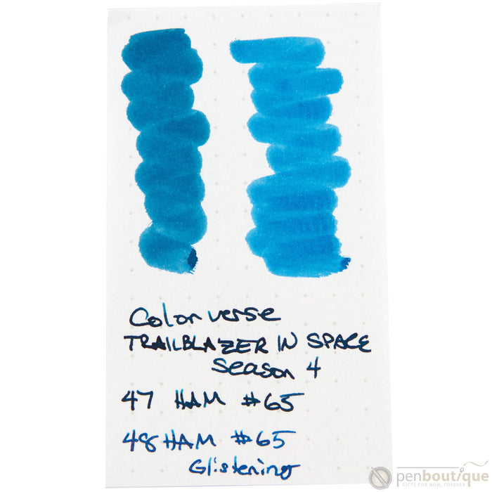 Colorverse Ink - Trailblazer In Space - Ham 65 & Ham 65 Glistening version - Pen Boutique Ltd