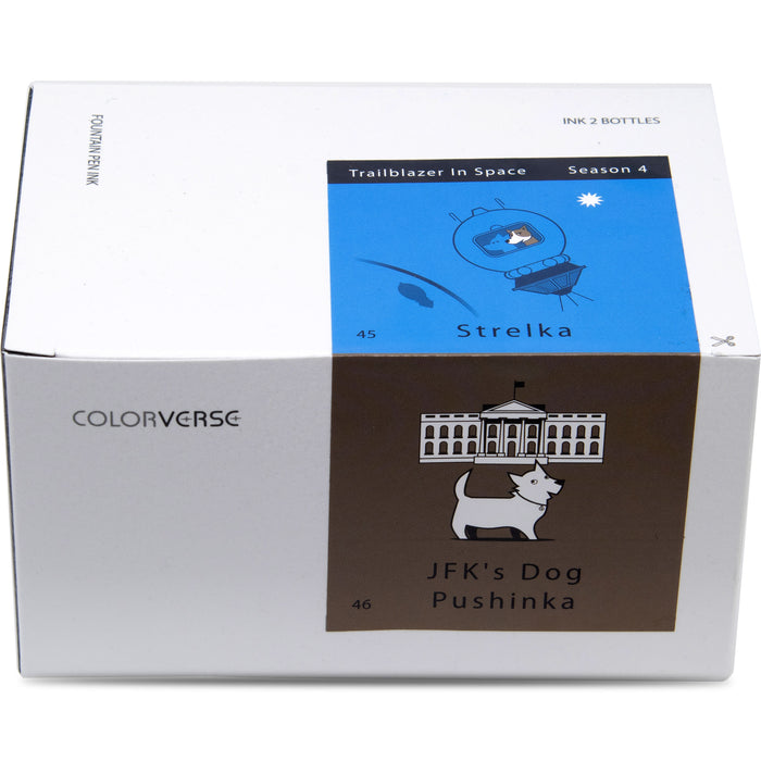 Colorverse Ink - Trailblazer In Space - Strelka & JFK's Dog Pushinka - Pen Boutique Ltd